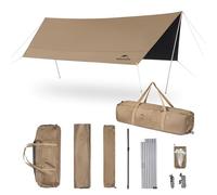 Naturehike Parasole e Coperture da Campeggio Protezione Impermeabile dalla Pioggia Anti-UV Tende da Sole Padiglione per Campeggio All'aperto Picnic Festival