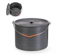 Naturehike Pentola da campeggio con coperchio, grande, per esterni, portatile, per 1-6 persone