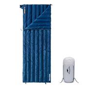 Naturehike Sacco a Pelo a Busta Ultra Leggero per Adulti, 3-4 Stagioni, Sacco a Pelo Impermeabile per Campeggio, Escursionismo, Alpinismo, Interno, Zaino, Esterno, Piumino d'Anatra (295g, Blu)