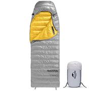 Naturehike Sacco a Pelo In Piuma d'Oca 750FP Sacco a Pelo In Piuma d'Oca Invernale Caldo 4 Stagioni Sacco a Compressione Speciale Da Campeggio Ultraleggero Portatile