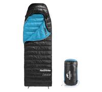 Naturehike Sacco a pelo in piuma, ultraleggero, portatile, con piumino d'anatra, 4 stagioni, per adulti e bambini, all'aperto, campeggio, escursioni, viaggi, con sacco a compressione 650 FP