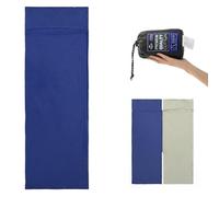 Naturehike Sacco Lenzuolo da Viaggio Sacco Lenzuolo Cotone 100% Sacco a Pelo Ferrino per Backpacking, Ostelli e Cabine (Blu)