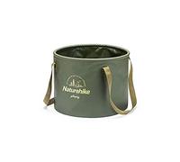 Naturehike Secchio d'Acqua Pieghevole 20L, Secchio Pieghevole Portatile Contenitore per Acqua per Campeggio Viaggi Escursionismo Giardino Pesca (Verde 20L)