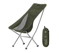 Naturehike Sedia da Campeggio Sedia da Pesca Ultraleggera Sedia Pieghevole con Borsa per Il Trasporto Piccola Sedia da Campeggio Portatile Compatta per Campeggio Picnic Escursionismo 150 kg