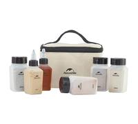 Naturehike - Set di 6 contenitori per spezie, da campeggio, leggero e portatile (257 g), adatto per campeggio, picnic ed escursioni (set di 6 pezzi)