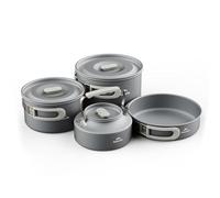 Naturehike Set di pentole da campeggio per 4-7 persone, per campeggio, escursionismo, picnic, barbecue (4-7 persone)