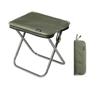 Naturehike Sgabello pieghevole portatile ultraleggero in lega di alluminio con cuscino in spugna spessa, impermeabile e resistente all'usura, per campeggio, pesca, giardino e stoccaggio