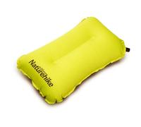 Naturehike Sponge Automatic Inflating Pillow Yellow | Bed Pillow with Gentle Neck Support, Fits Cervical Vertebra Curve, Polyester Fabric, Machine Washable | 1 kg, 74 x 68 x 150 cm