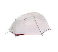 Naturehike Star-River Tenda Ultraleggera per 2 Persone Doppio Strato Tenda da Escursionismo Impermeabile Tenda da Viaggio (20D Grigio)