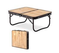 Naturehike Tavolo da Campeggio Tavolo Pieghevole in MDF Regolabile in Altezza con Borsa per Campeggio Esterno, Giardino, Viaggio, Tavolo Multifunzionale 53 x 40 x 23 cm