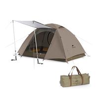 Naturehike Tenda da Campeggio Impermeabile 2 Persone Due Porte Montaggio Facile e Veloce 3-4 Stagioni con Finestra di Ventilazione Buono per Campeggio/Spiaggia/Zaino in Spalla/Escursionismo