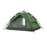 Naturehike Tenda pop-up automatica, da campeggio, per 3 - 4 persone, a doppio ponte, grande tenda familiare con borsa per il trasporto (verde bosco - 4 P)