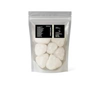 Natureluxy Pietra d'allume naturale grezza, 80 g, cristallo bianco