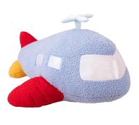 NatureMan Cuscini astronauti in peluche, decorazione per la stanza a tema spaziale, per ragazzi, ragazze, feste di compleanno (aereo)