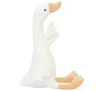 NatureMan Cuscino imbottito a forma di cigno, 50 cm, morbido cuscino da abbracciare, regalo di compleanno, compagno perfetto per bambini, neonati e bambini