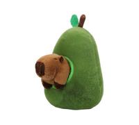 NatureMan Peluche a forma di capibara di avocado, 30 cm, morbido peluche a forma di avocado, per bambini e adulti, regalo di compleanno