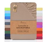 Offerta speciale NatureMark!!! Lenzuola in microfibra a un prezzo vantaggioso! molte misure e colori di marca (140x200-160x200 cm, sabbia/beige)...
