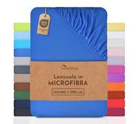 Offerta speciale NatureMark! Lenzuola in microfibra a prezzo speciale! molte misure e colori di marca (140x200-160x200 cm, blu royal)...