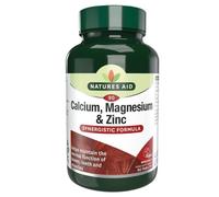 Natures Aid Calcio Magnesio + Zinco - 90 Compresse (Confezione da 5)