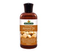 Natures Aid, Olio di mandorle dolci puro, olio da massaggio adatto a pelli secche e sensibili, 150 ml