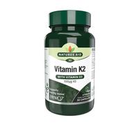 Natures Aid Vitamin K2 MenaQ7 100ug - 30 capsule