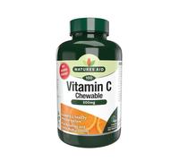 Natures Aid Vitamina C 500 mg masticabile senza zucchero - 100 compresse
