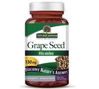Nature's Answer Grape Seed, estratto di semi d'uva, 150 mg, 60 capsule