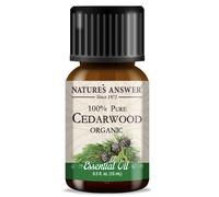 Nature's Answer Olio essenziale di legno di cedro, legno di cedro, olio essenziale, BIOLOGICO, 15 ml