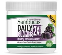 Nature's Answer Sambucus Daily Gummies, Sambuco Nero, 45 Gummies