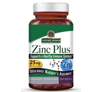 Nature's Answer Zinc Plus, zinco, 25 mg, 60 capsule vegetali