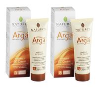 NATURE'S Argà CC Cream Viso Uniformante Medio Chiaro 2x50 ml Crema