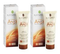 NATURE'S Argà CC Cream Viso Uniformante Medio Scuro 2x50 ml Crema