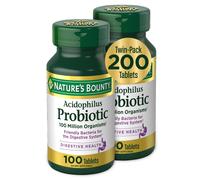 Nature's Bounty Acidophilus Probiotic, integratore probiotico quotidiano