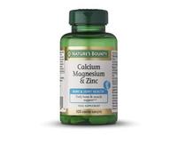 Nature's Bounty B-Calcium Magnesium & Zinc Coated Capsules 100 Units