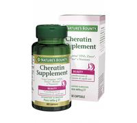 Nature's Bounty Cheratin Supplement Integratore Alimentare, 60 Capsule