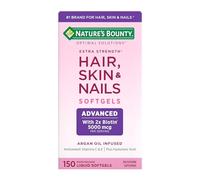 Nature's Bounty Extra Strength Hair Skin Nails, 150 Count, 150 Count (Pack of 1)