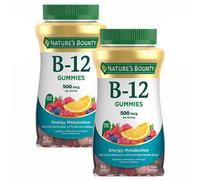 Nature's Bounty Vitamin B12 Rubberes, integratore alimentare, supporta l'energia