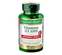 Nature's Bounty Vitamina D3 1000 Integratore Alimentare, 100 tavolette