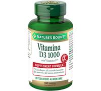 Nature's Bounty Vitamina D3 1000 Integratore Alimentare, 100 tavolette