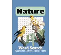 Nature's Bounty Word Search: Easy to Read Word Search Book about Nature, Scenes, Backyards, The Outdoors.| 6x9 inches 110 pages ...Gift for Holidays, Travel and, Leisure Time