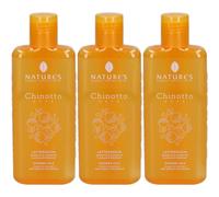 NATURE'S Chinotto Rosa Lattedoccia 3x200 ml Gel doccia