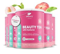 Nature's Finest Beauty Tea con Acido Ialuronico e Biotina - Idratazione della Pelle e Capelli Sani - Te Anti-Età con Vitamina C