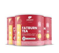 Nature's Finest Burn Tea - Tè Istantaneo con Estratti di Guaranà, Sambuco e Vitamina C - Bevanda Naturale a Base di Erbe - 360 g