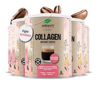 Nature's Finest Collagene Coffee | bevanda al caffè, azione 4 in 1 con collagene, acido ialuronico, vitamina c e biotina | naturale, non OGM, senza zucchero