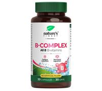 Nature's Finest Complesso B - Tutte le 8 vitamine B essenziali 30 pz C
