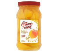 Nature's Finest Fette Di Pesca In 700g Di Succo (Confezione da 6)