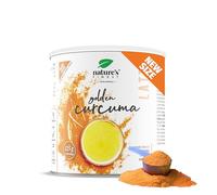 Nature's Finest Golden Curcuma Latte, 125 g - Latte Chai con Curcuma, Cannella, Zenzero in Polvere 100% Bio - Senza Zucchero, Vegan
