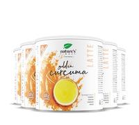 Nature's Finest Golden Curcuma Latte, 625 g - Latte Chai con Curcuma, Cannella, Zenzero in Polvere 100% Bio - Senza Zucchero, Vegan