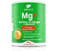 Natures Finest Guarana & Magnesium & B-complex & Vitamin C complesso minerale e vitaminico senza zucchero 150 g