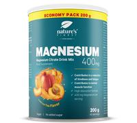 Nature's Finest Magnesio in polvere 400 mg, Pesca - 200 g